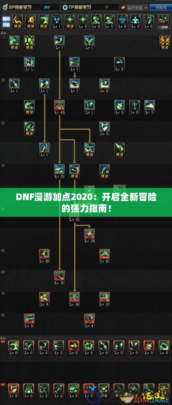 DNF漫游加點2020：開啟全新冒險的強力指南！