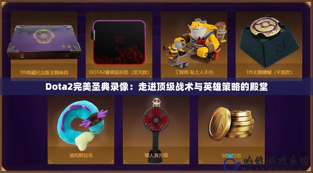 Dota2完美圣典錄像：走進頂級戰術與英雄策略的殿堂