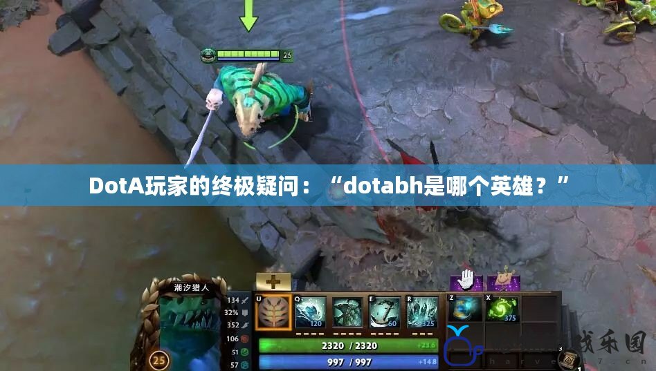 DotA玩家的終極疑問：“dotabh是哪個(gè)英雄？”