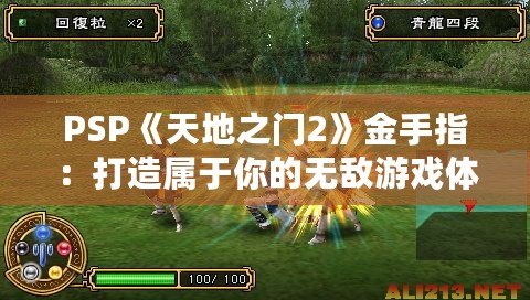 PSP《天地之門2》金手指：打造屬于你的無敵游戲體驗(yàn)