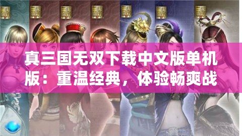 真三國無雙下載中文版單機版：重溫經典，體驗暢爽戰斗！