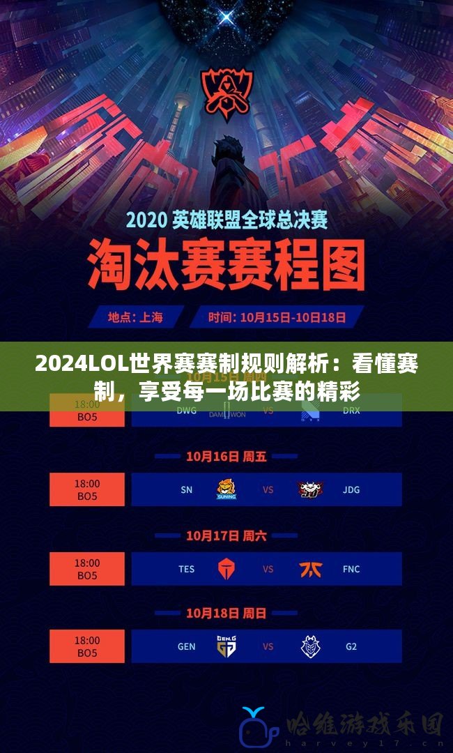 2024LOL世界賽賽制規(guī)則解析：看懂賽制，享受每一場(chǎng)比賽的精彩