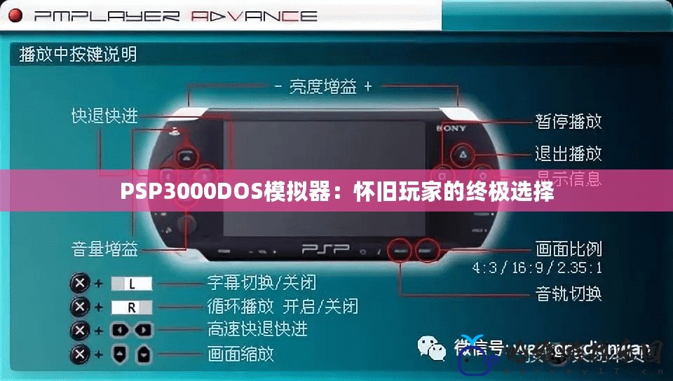 PSP3000DOS模擬器：懷舊玩家的終極選擇