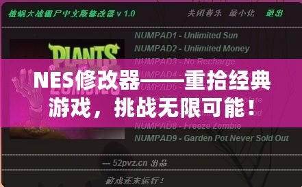 NES修改器——重拾經(jīng)典游戲，挑戰(zhàn)無限可能！
