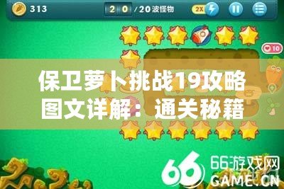 保衛(wèi)蘿卜挑戰(zhàn)19攻略圖文詳解：通關(guān)秘籍大公開！