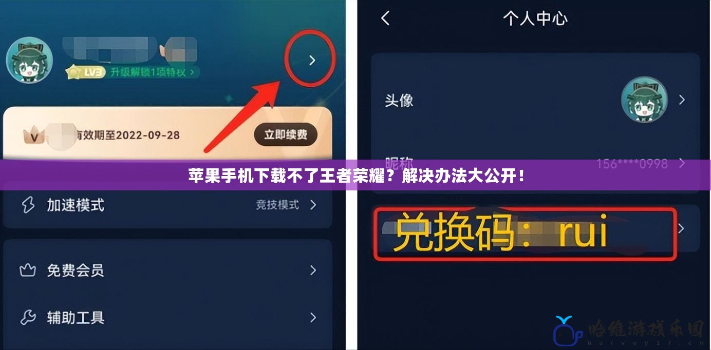 蘋果手機下載不了王者榮耀？解決辦法大公開！