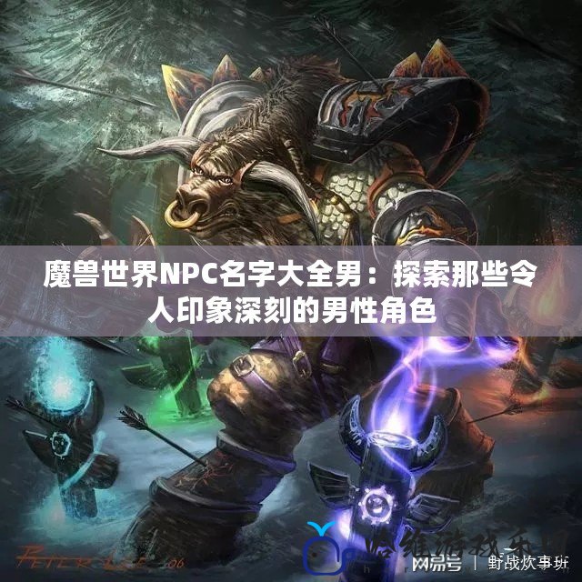 魔獸世界NPC名字大全男：探索那些令人印象深刻的男性角色