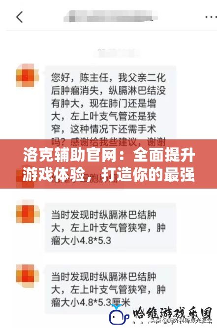 洛克輔助官網：全面提升游戲體驗，打造你的最強裝備之路