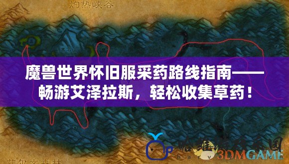 魔獸世界懷舊服采藥路線指南——暢游艾澤拉斯，輕松收集草藥！