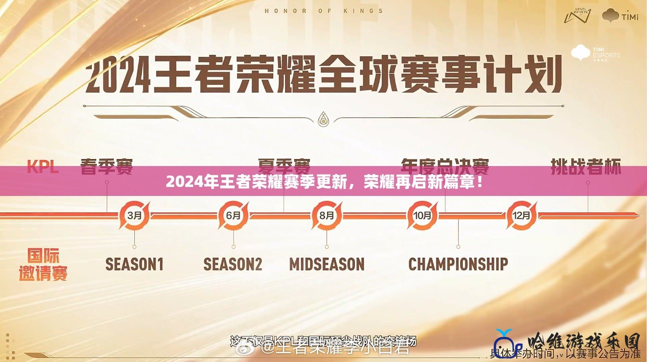 2024年王者榮耀賽季更新，榮耀再啟新篇章！