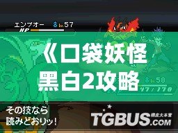 《口袋妖怪黑白2攻略圖文詳解：全方位攻略，輕松戰勝對手！》