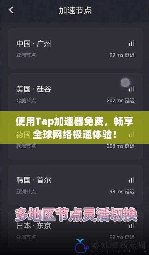 使用Tap加速器免費，暢享全球網絡極速體驗！